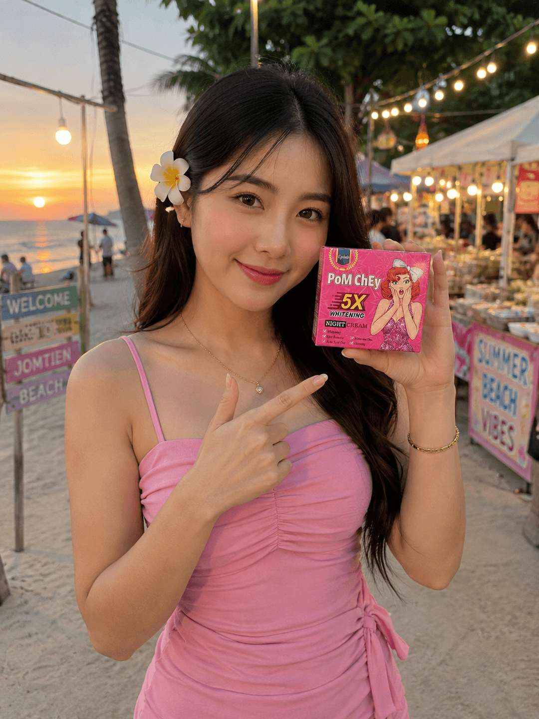 Pom Chey 5X Whitening Update Combo