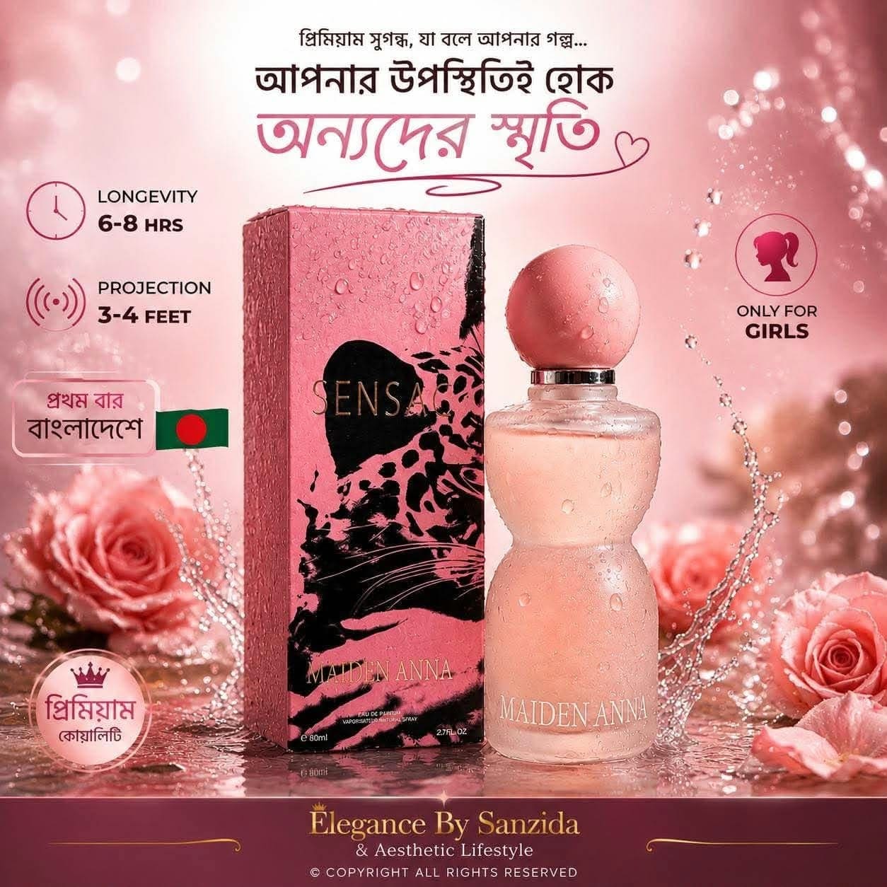 Maiden Anna Pink Perfume